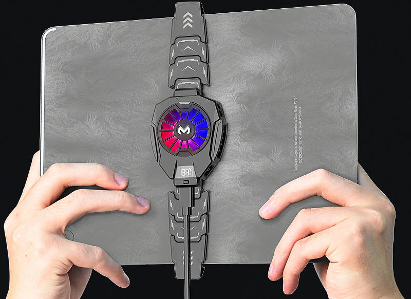 Активное охлаждение с RGB индикатором температуры MEMO DL05 для планшета iPad iOS Android, Черный
Активное охлаждение с RGB индикатором температуры MEMO DL05 для планшета iPad iOS Android, Черный