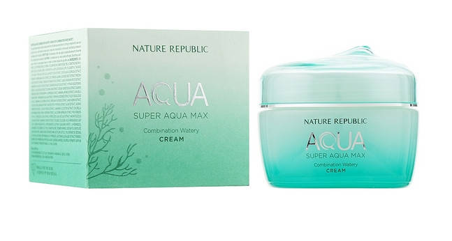 Крем для лица интенсивный увлажняющий Nature Republic Super Aqua Max Combination Watery 120ml
Крем для лица интенсивный увлажняющий Nature Republic Super Aqua Max Combination Watery 120ml