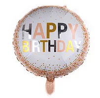Фольгированный шарик КНР 18" (45 см) Круг Happy Birthday на персиковом фоне, Разные цвета
Фольгированный шарик КНР 18" (45 см) Круг Happy Birthday на персиковом фоне, Разные цвета