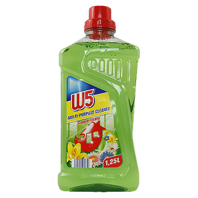 Очищувач універсальний В5 квіти W5 multi-purpose cleaner flower 1,25L 9шт/ящ (Код : 00-00011171)
Очищувач універсальний В5 квіти W5 multi-purpose cleaner flower 1,25L 9шт/ящ (Код : 00-00011171)