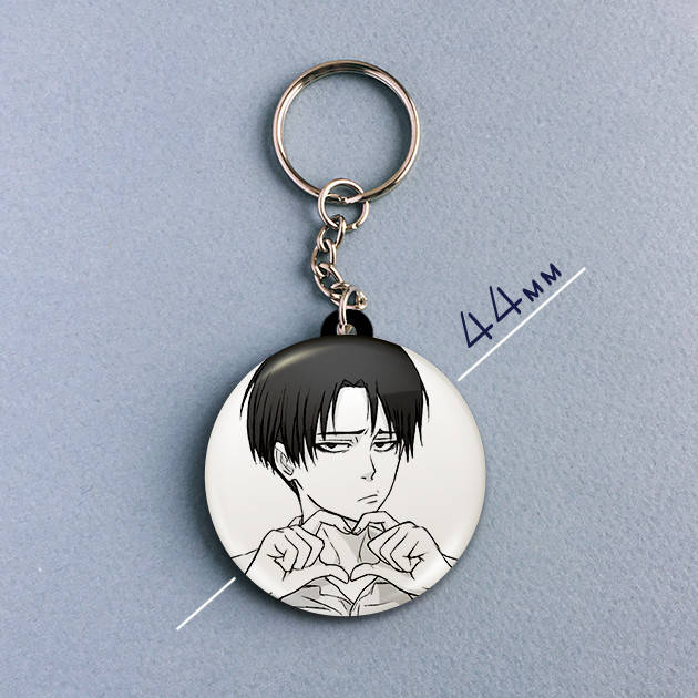 "Леви Аккерман сердечко (Атака титанов / Attack on Titan)" брелок круглый Ø44 мм, Разные цвета
"Леви Аккерман сердечко (Атака титанов / Attack on Titan)" брелок круглый Ø44 мм, Разные цвета