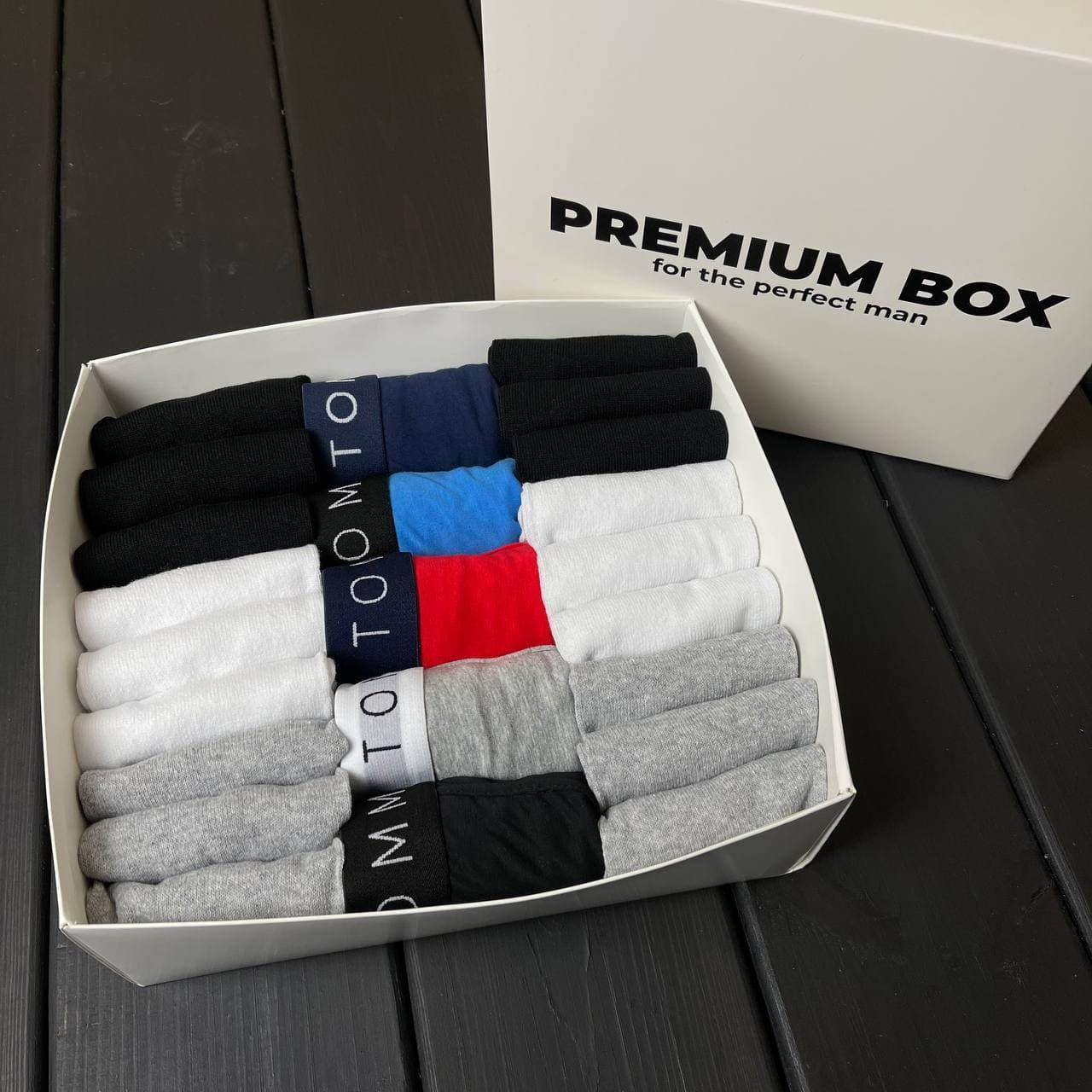 Премиум набор Tommy Нilfiger 5 шт и 18 пар носков Томми Хилфигер в PREMIUN BOX хлопок, Серый
Премиум набор Tommy Нilfiger 5 шт и 18 пар носков Томми Хилфигер в PREMIUN BOX хлопок, Серый