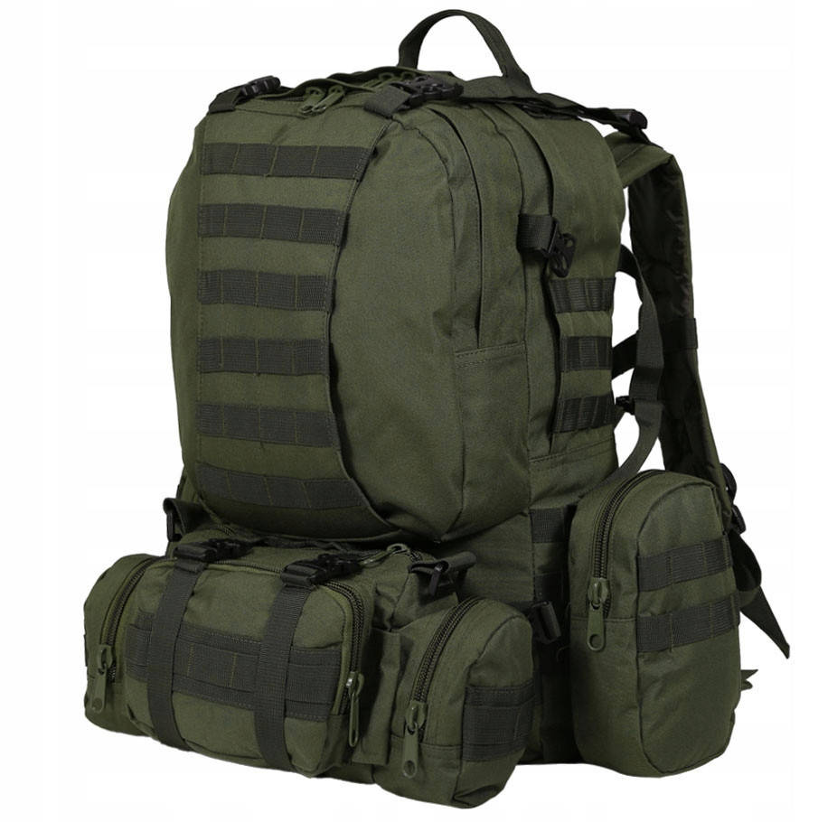 Mil-Tec "Defence Pack Assembly" Olive Рюкзак з розвантаженням 36л 2в1 14045001, Оливковый
Mil-Tec "Defence Pack Assembly" Olive Рюкзак з розвантаженням 36л 2в1 14045001, Оливковый