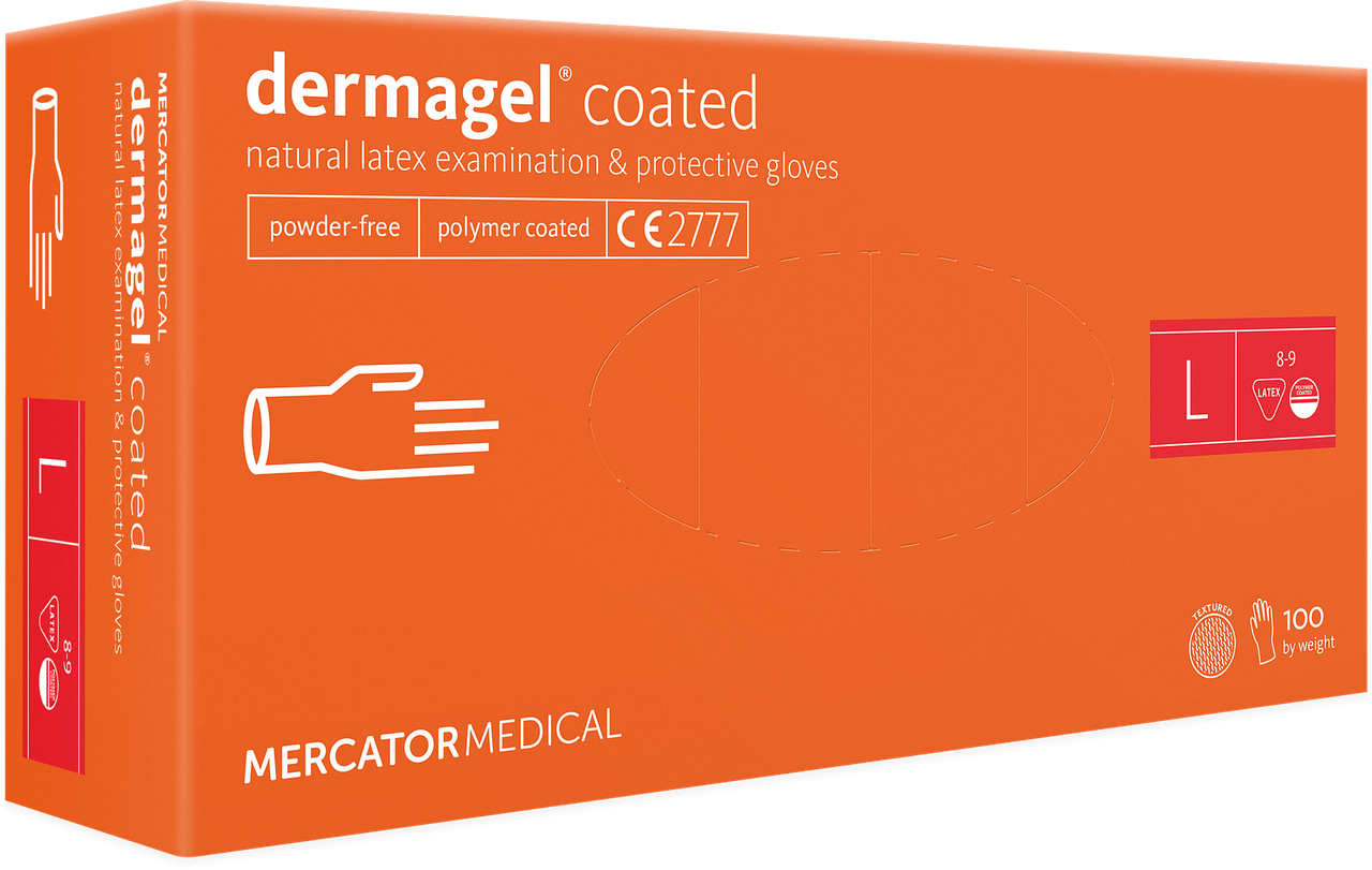 Медицинские, неопудренные, латексные перчатки Mercator Medical - Dermagel coated ( Размер - ) 100 шт, Белый
Медицинские, неопудренные, латексные перчатки Mercator Medical - Dermagel coated ( Размер - ) 100 шт, Белый