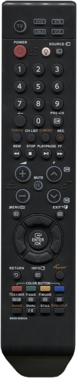 Пульт для телевизора Samsung BN59-00603A 
Пульт для телевизора Samsung BN59-00603A
