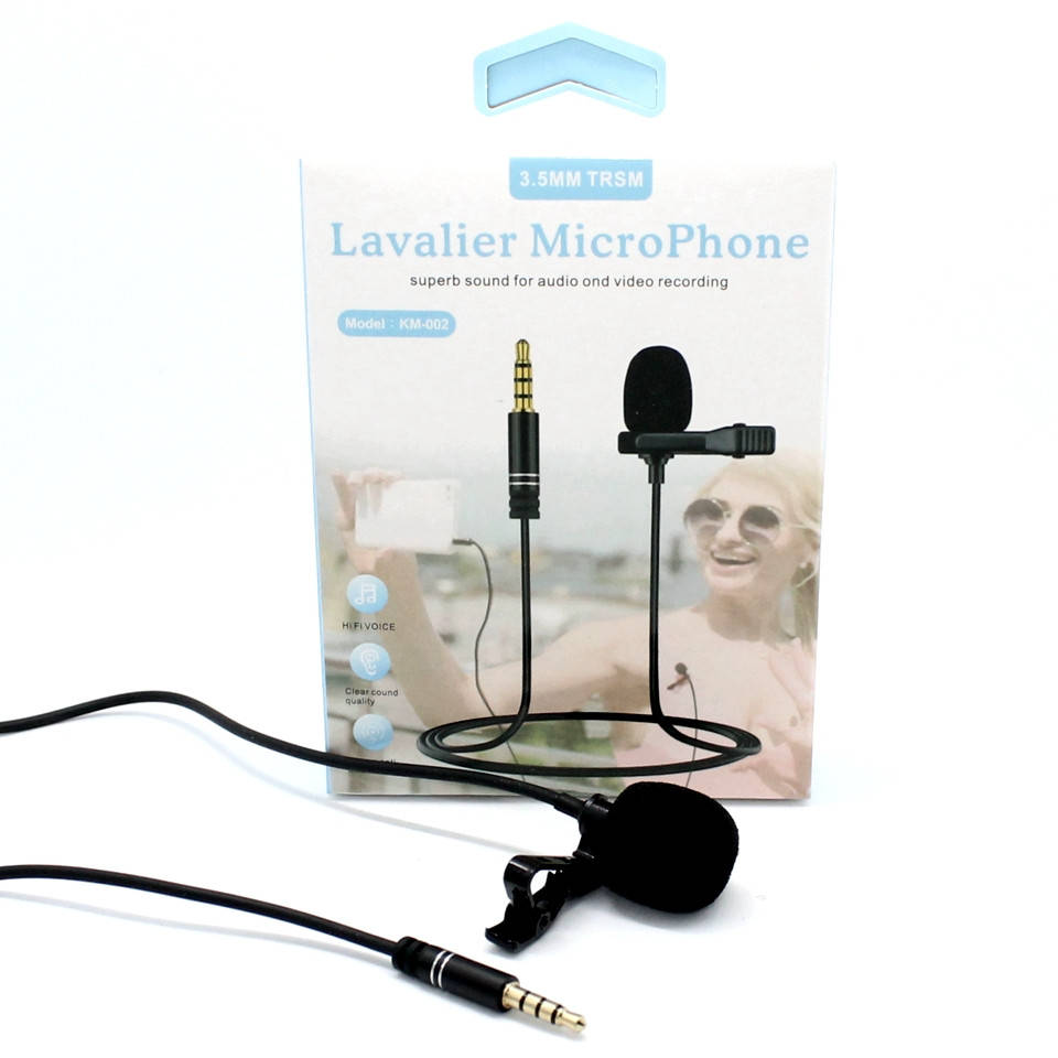 Проводной петличный микрофон для записи звука с клипсой на смартфон или планшет KM002 Android Iphone
Проводной петличный микрофон для записи звука с клипсой на смартфон или планшет KM002 Android Iphone