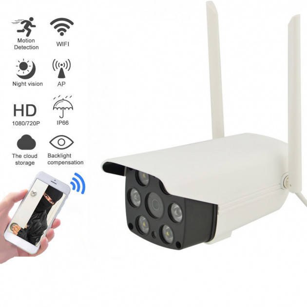 Беспроводная уличная Wi-Fi IP Камера TF2-C20Y-AP 4мм 2.1 mp Водонепроницаемая с креплением
Беспроводная уличная Wi-Fi IP Камера TF2-C20Y-AP 4мм 2.1 mp Водонепроницаемая с креплением