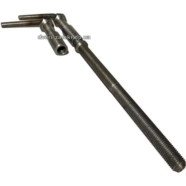 Шток винтового замка 16x230 мм со скосом
Шток винтового замка 16x230 мм со скосом