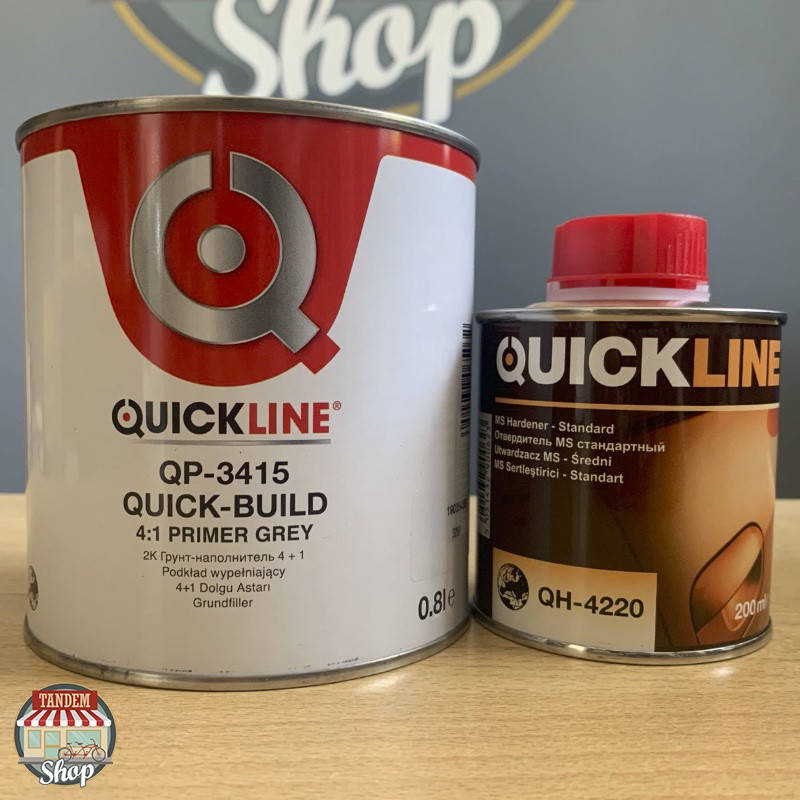 Грунт-наполнитель акриловый Quickline Quick-Build 4:1 MS, 800 мл + 200 мл Комплект Белый
Грунт-наполнитель акриловый Quickline Quick-Build 4:1 MS, 800 мл + 200 мл Комплект Белый