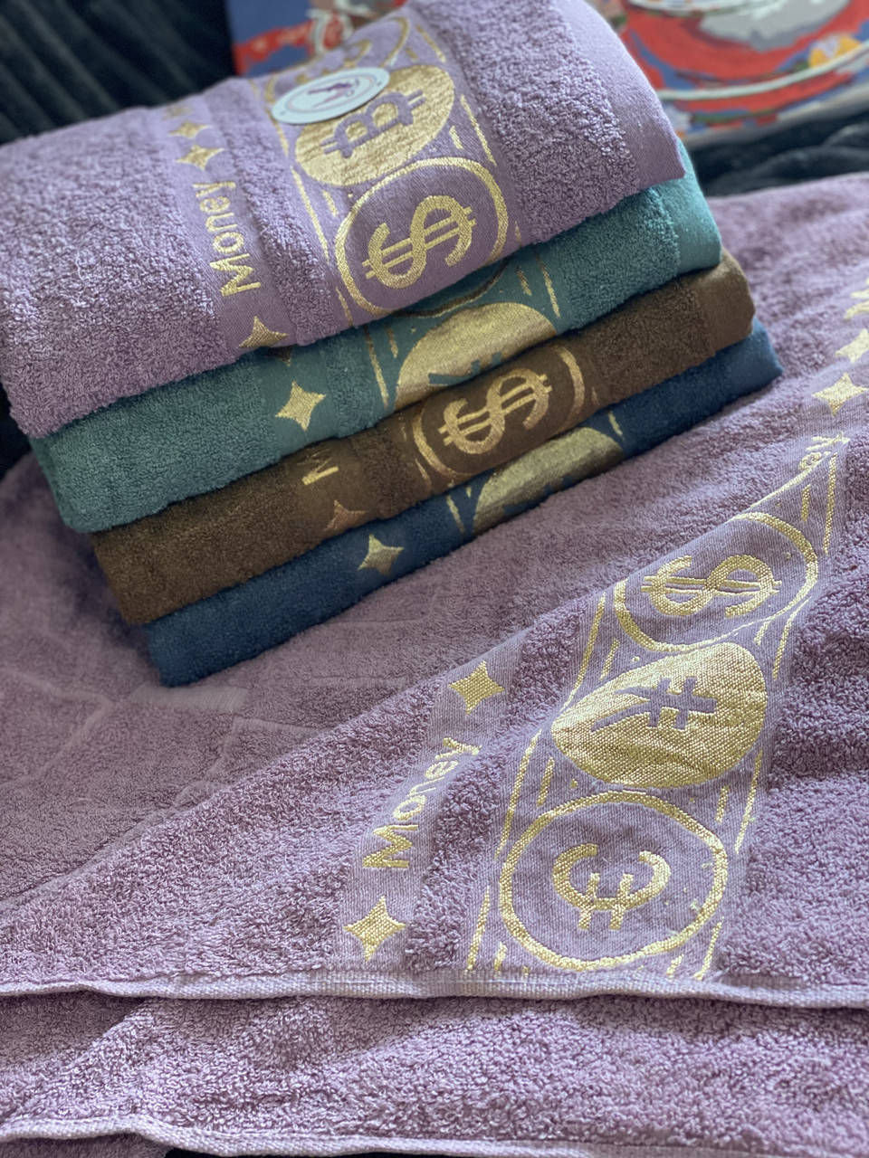 Полотенца банные махровые 140*70 см. Сиренево-розовое, Сиреневый
Полотенца банные махровые 140*70 см. Сиренево-розовое, Сиреневый