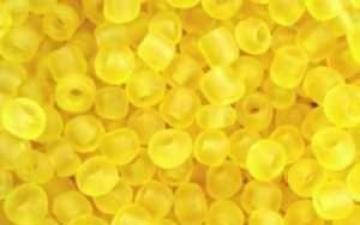 Чешский Бисер Preciosa № 10/0 80010 (матово-прозрачный жёлтый) / 5 г 
Чешский Бисер Preciosa № 10/0 80010 (матово-прозрачный жёлтый) / 5 г