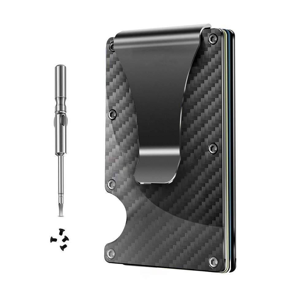Карбоновый кардхолдер для банковских карт CARBON STYLE + зажим для денег и купюр из натурального карбона RFID, Черный
Карбоновый кардхолдер для банковских карт CARBON STYLE + зажим для денег и купюр из натурального карбона RFID, Черный