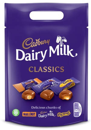 Cadbury Dairy Milk Classic 350 g, Карамель в шоколаде, Молочный шоколад, Шоколадные конфеты
Cadbury Dairy Milk Classic 350 g, Карамель в шоколаде, Молочный шоколад, Шоколадные конфеты