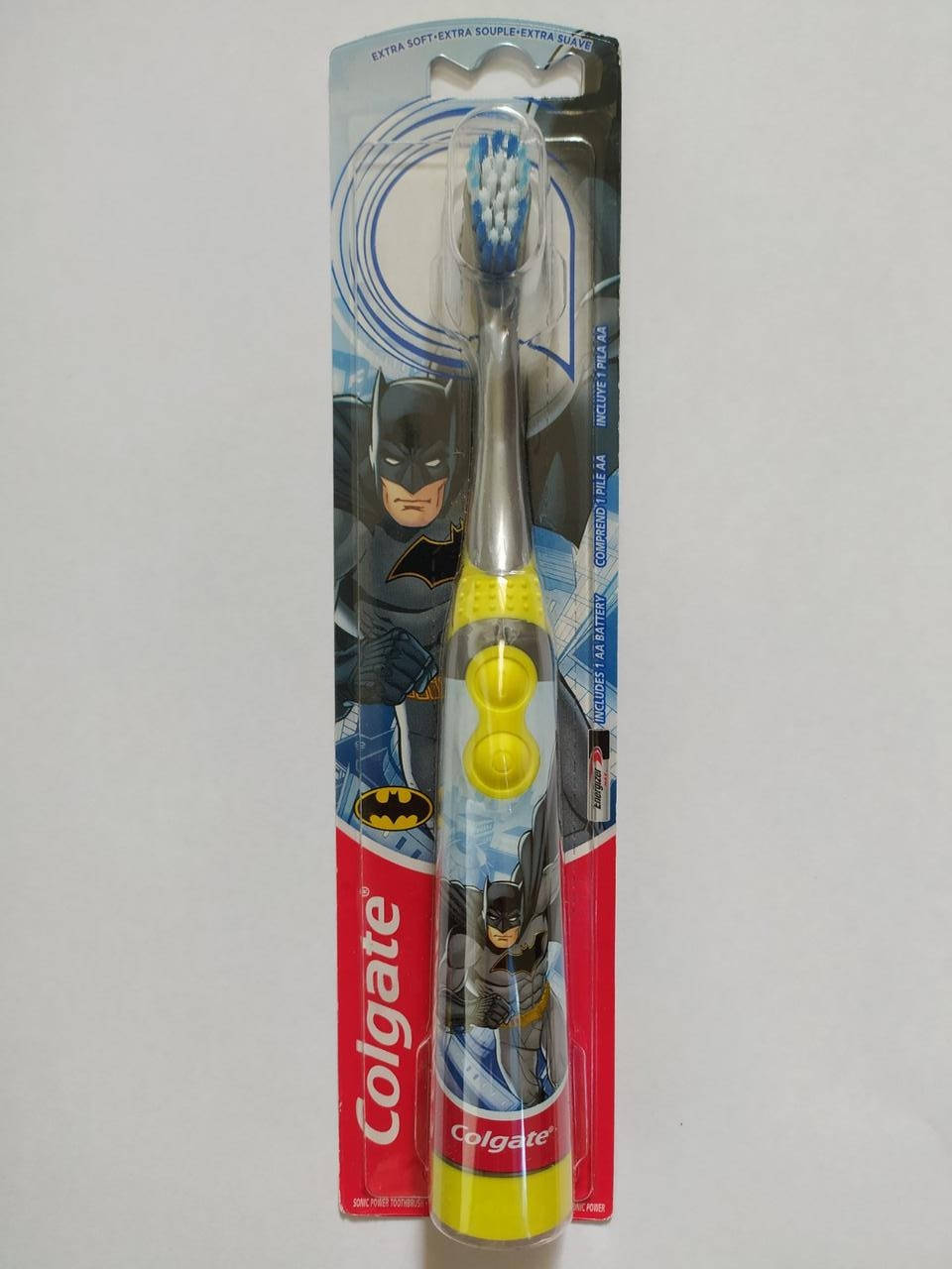 Colgate kids Batman Колгейт детская электрическая зубная щетка Бэтмен Бетмен, Серый
Colgate kids Batman Колгейт детская электрическая зубная щетка Бэтмен Бетмен, Серый