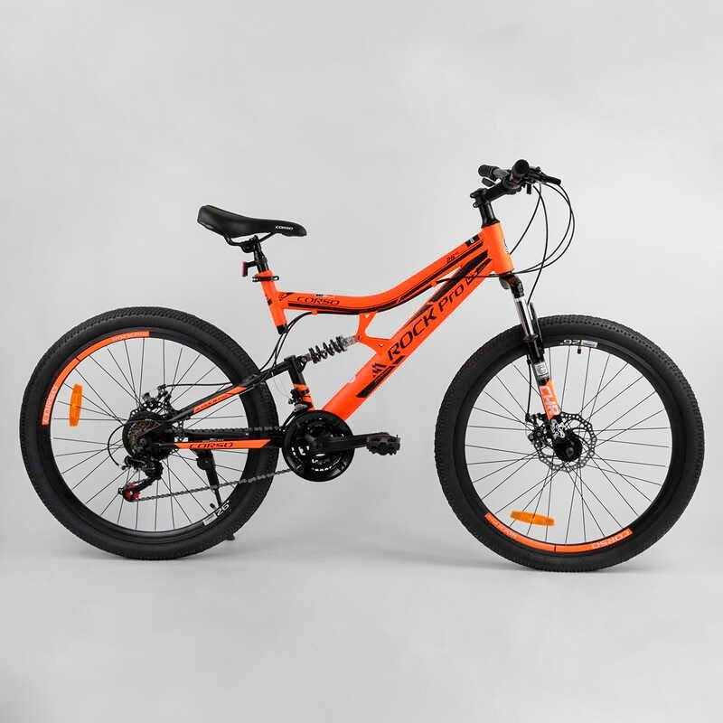 Велосипед Спортивный CORSO «Rock-Pro» 26" дюймов 27779 (1) рама металлическая, SunRun 21 скорость
Велосипед Спортивный CORSO «Rock-Pro» 26" дюймов 27779 (1) рама металлическая, SunRun 21 скорость
