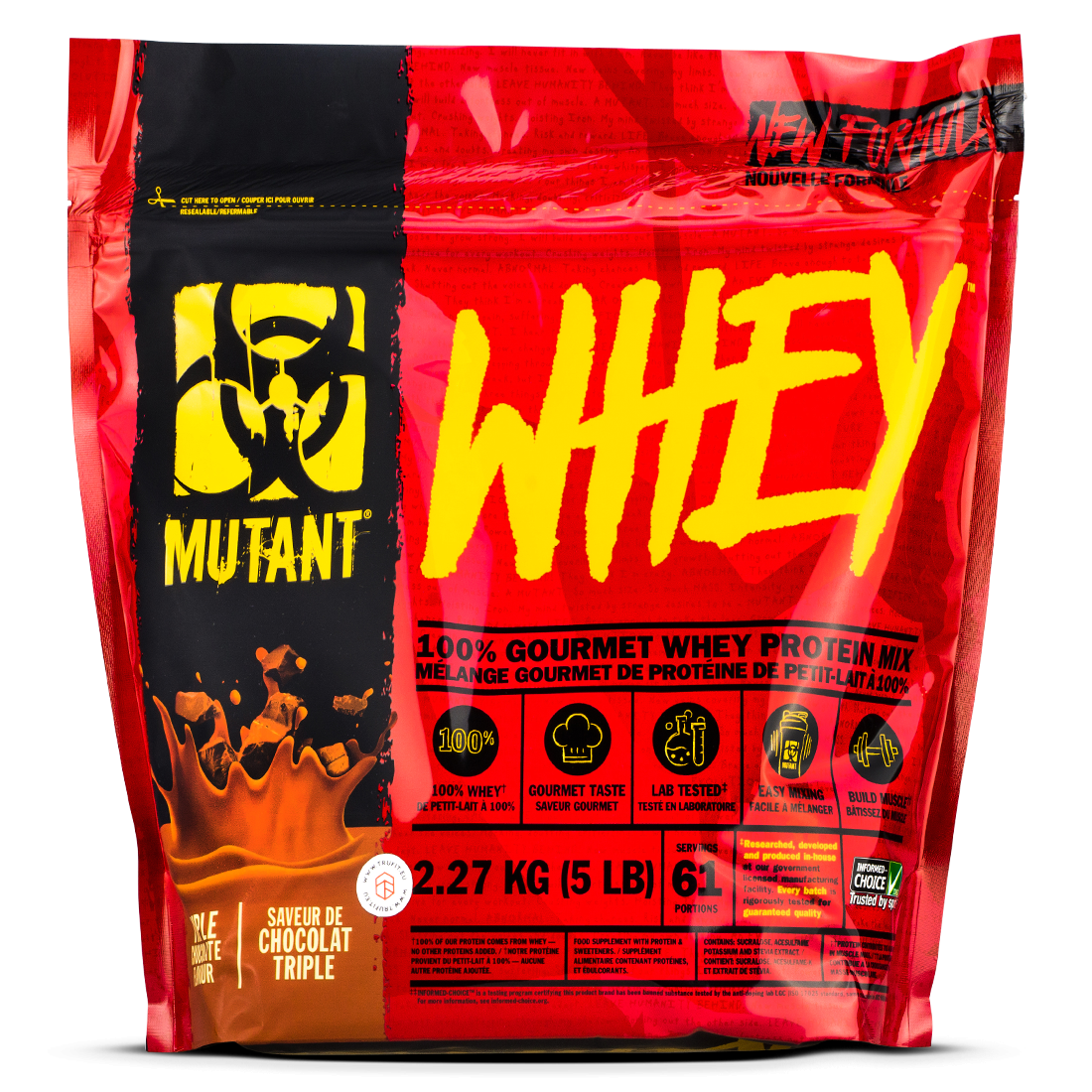 Mutant Whey Mutant, 2270 грамм
Mutant Whey Mutant, 2270 грамм