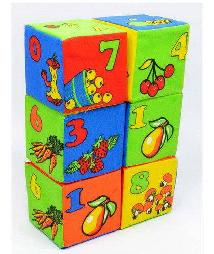 Набор мягких кубиков Цифры и математика 6шт
Набор мягких кубиков Цифры и математика 6шт