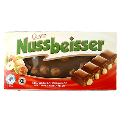 Шоколад Шокур молочний з лісовим горіхам Choceur milk nuss beisser 100g 40шт/ящ (Код : 00-00006277)
Шоколад Шокур молочний з лісовим горіхам Choceur milk nuss beisser 100g 40шт/ящ (Код : 00-00006277)