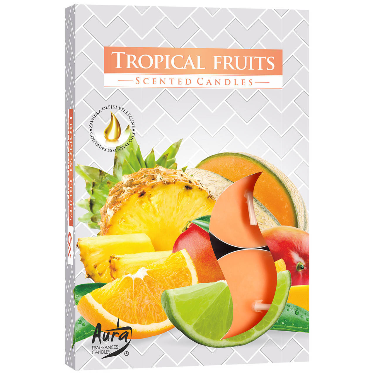 Свеча таблетка ароматическая Tropical fruits, Bispol. В наборе 6 штук. Польша., Персиковый
Свеча таблетка ароматическая Tropical fruits, Bispol. В наборе 6 штук. Польша., Персиковый