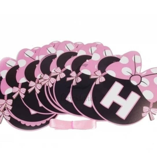 Бумажная гирлянда розовая Минни Маус, 3,3 метра, Розовый
Бумажная гирлянда розовая Минни Маус, 3,3 метра, Розовый