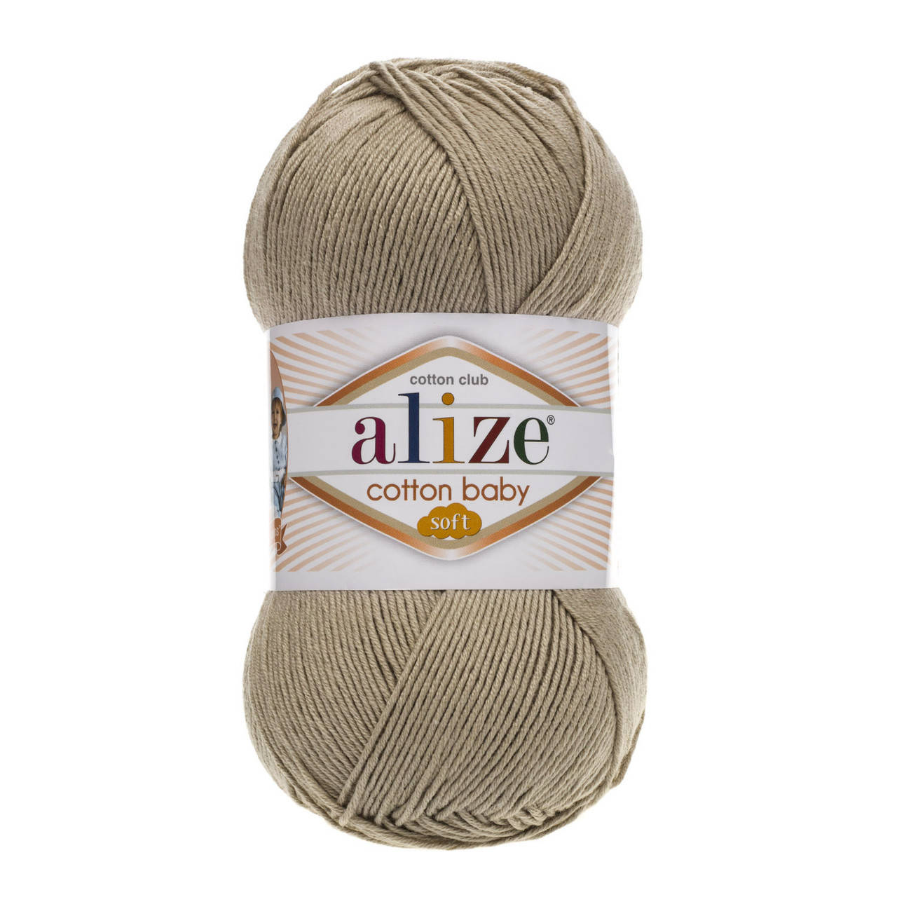 Alize Cotton Baby Soft (Коттон Беби Софт) № 256 бежевый (Пряжа хлопок, нитки для вязания)
Alize Cotton Baby Soft (Коттон Беби Софт) № 256 бежевый (Пряжа хлопок, нитки для вязания)