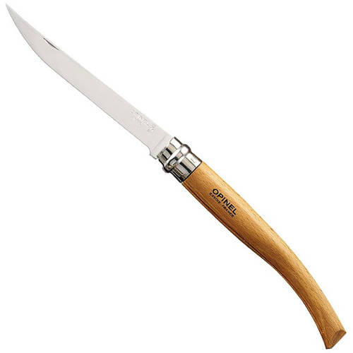 Филейный Нож Opinel (Опинель) "Inox Slim Beechwood No.10" (000517) Нержавеющая сталь, Кофе с молоком
Филейный Нож Opinel (Опинель) "Inox Slim Beechwood No.10" (000517) Нержавеющая сталь, Кофе с молоком