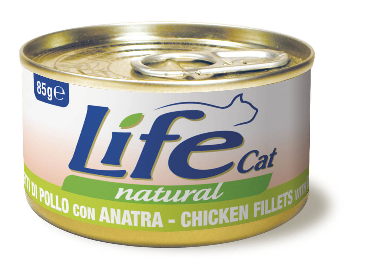 Консерва для кошек класса холистик LifeCat chicken with duck 85g, ЛайфКет 85гр Курица с уткой
Консерва для кошек класса холистик LifeCat chicken with duck 85g, ЛайфКет 85гр Курица с уткой