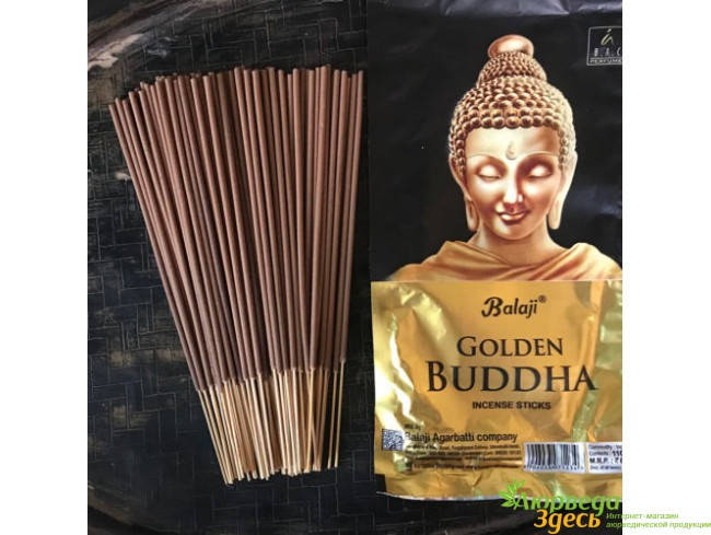 Благовоние Balaji Golden Buddha 110г., Баладжи Голден Будда с ароматом сандала, муска и чампы, Аюрведа Здесь
Благовоние Balaji Golden Buddha 110г., Баладжи Голден Будда с ароматом сандала, муска и чампы, Аюрведа Здесь