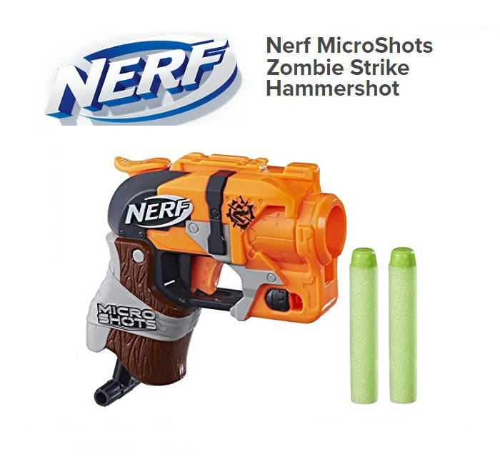 Nerf MicroShots Zombie Strike Hammershot E0720 Hasbro Нерф Бластер Пистолет Игрушечное оружие Іграшкова зброя, Оранжевый
Nerf MicroShots Zombie Strike Hammershot E0720 Hasbro Нерф Бластер Пистолет Игрушечное оружие Іграшкова зброя, Оранжевый