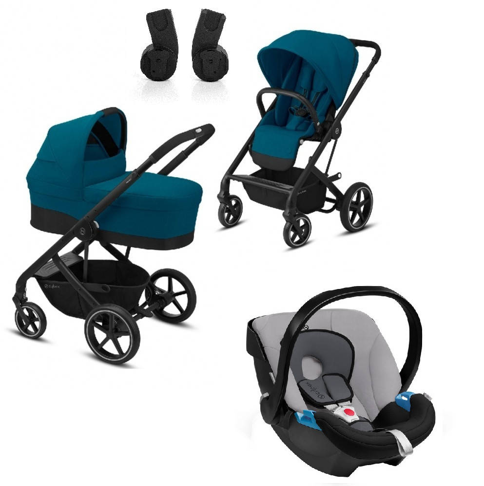 Коляска Cybex Balios S Lux 3 в 1 / River Blue Автокресло Aton Gray Rabbit + Адапторы
Коляска Cybex Balios S Lux 3 в 1 / River Blue Автокресло Aton Gray Rabbit + Адапторы