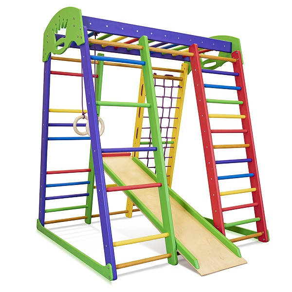 Детский спортивный уголок для дома «Акварелька мини» SportBaby, Разные цвета 
Детский спортивный уголок для дома «Акварелька мини» SportBaby, Разные цвета