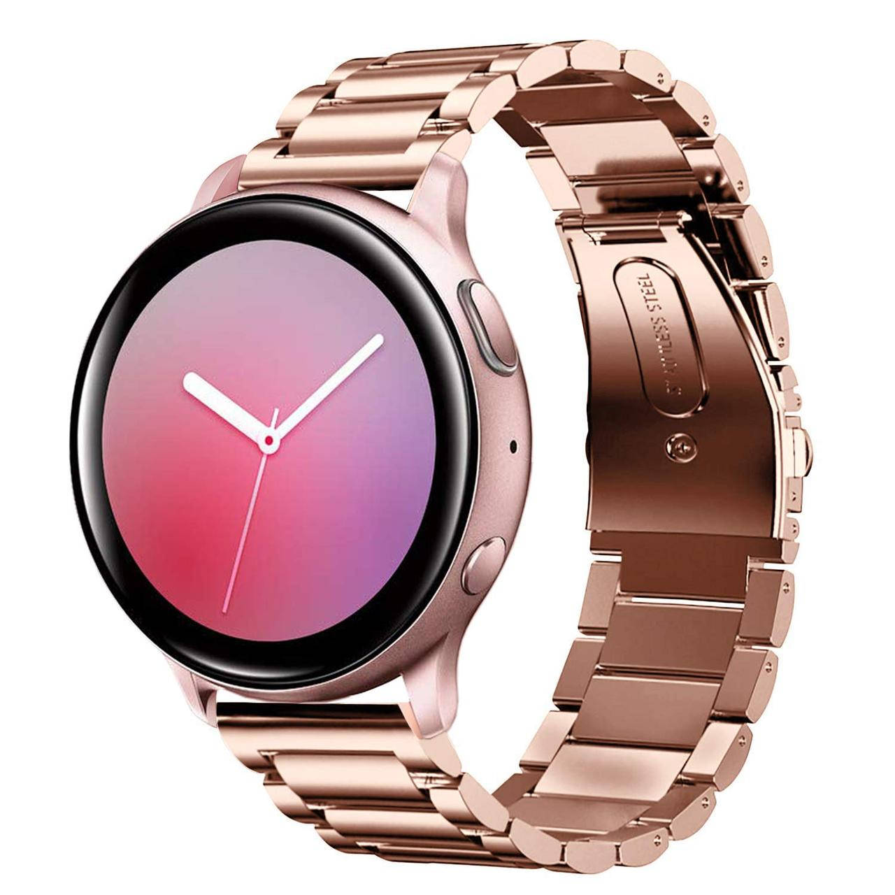 Ремешок стальной BeWatch 20 мм для Samsung Galaxy Active/Active 2 40 mm Розовое золото (1110438)
Ремешок стальной BeWatch 20 мм для Samsung Galaxy Active/Active 2 40 mm Розовое золото (1110438)