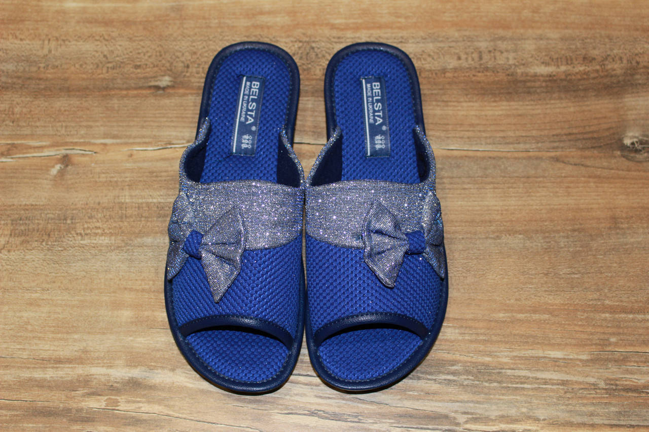 Женские тапочки Белста р-р 36, Синий 
Женские тапочки Белста р-р 36, Синий