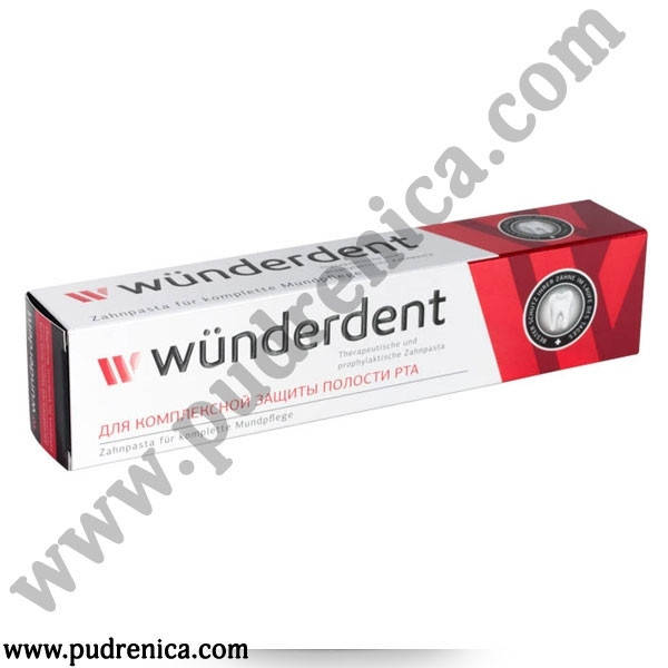 Паста зубная WÜNDERDENT для комплексной защиты полости рта
Паста зубная WÜNDERDENT для комплексной защиты полости рта