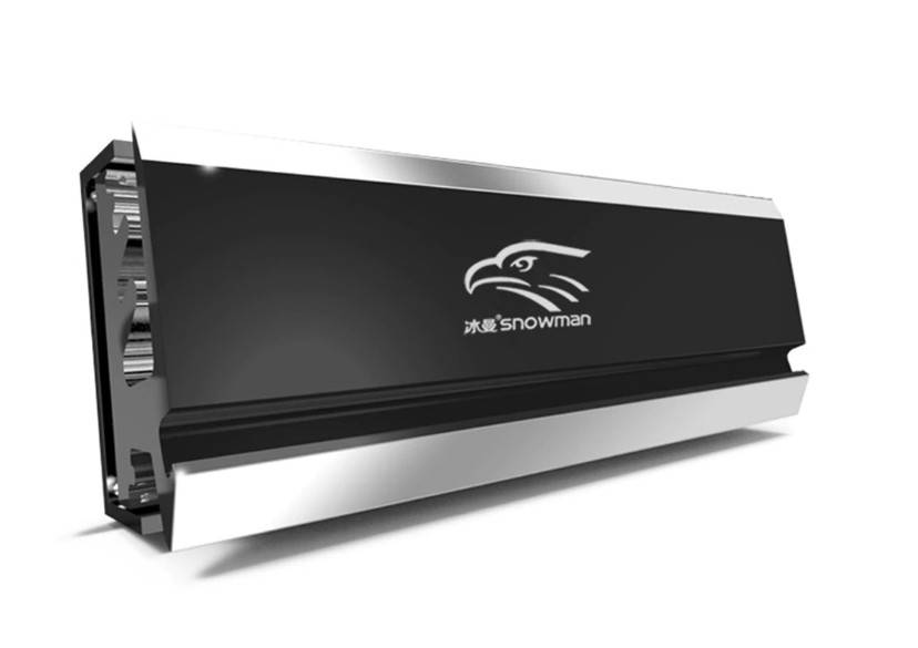 Радиатор алюминиевый Snowman для SSD M2 2280 Черный с серебристым
Радиатор алюминиевый Snowman для SSD M2 2280 Черный с серебристым