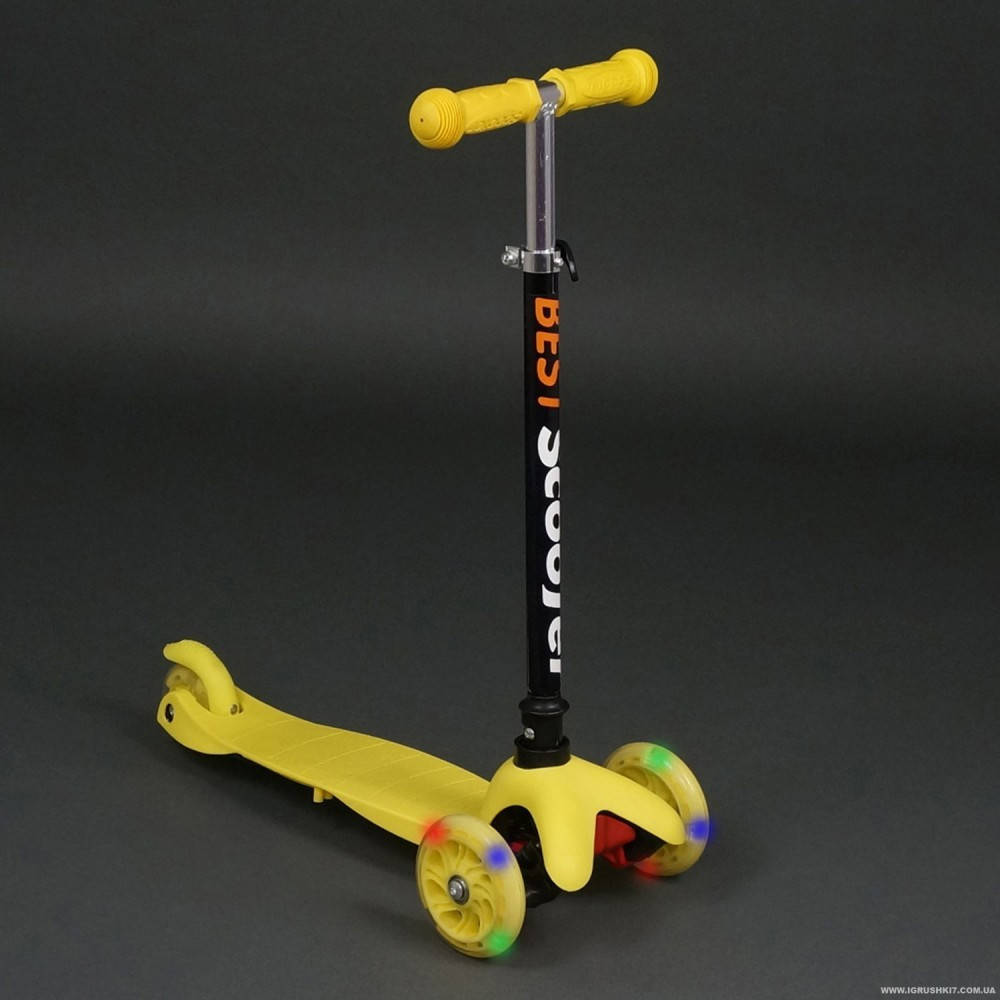 Самокат детский трехколесный Micro scooter 95 Желтый (2T1043)
Самокат детский трехколесный Micro scooter 95 Желтый (2T1043)