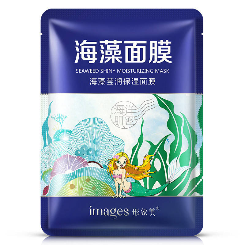Тканевая маска для лица экстрактом водорослей хидзики Images Seaweed Shiny Moisturizing Mask, 25г
Тканевая маска для лица экстрактом водорослей хидзики Images Seaweed Shiny Moisturizing Mask, 25г