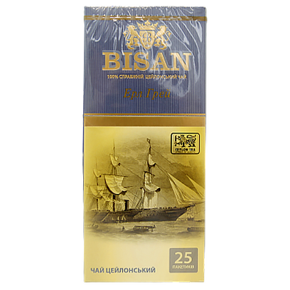Чай чорний в пакетиках Бісан ерл грей Bisan earl grey 37,5g 48шт/ящ (Код : 00-00010304)
Чай чорний в пакетиках Бісан ерл грей Bisan earl grey 37,5g 48шт/ящ (Код : 00-00010304)