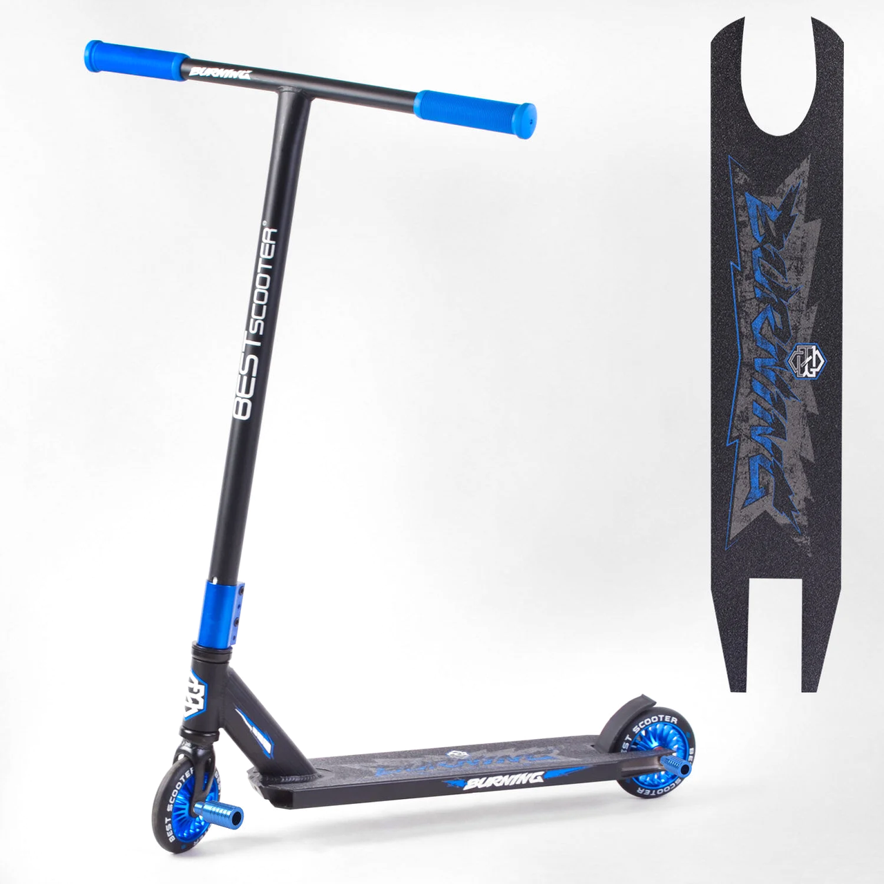 Детский трюковый самокат (алюминий, колеса PU 110 мм, пеги) Best Scooter 14106 Черно-синий, Черный
Детский трюковый самокат (алюминий, колеса PU 110 мм, пеги) Best Scooter 14106 Черно-синий, Черный