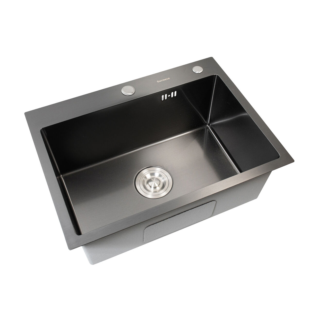Мойка кухонная Platinum Handmade 58*43 (см) в черном PVD (Корзина + Дозатор + Сифон), Черный
Мойка кухонная Platinum Handmade 58*43 (см) в черном PVD (Корзина + Дозатор + Сифон), Черный