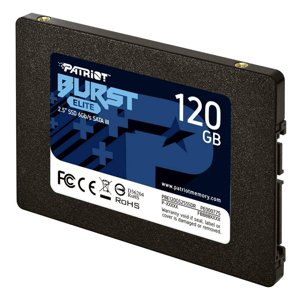 Накопитель SSD 2.5" 120GB Patriot Burst Elite (PBE120GS25SSDR) QLC R450MBs W320MBs SATA III 7мм новый
Накопитель SSD 2.5" 120GB Patriot Burst Elite (PBE120GS25SSDR) QLC R450MBs W320MBs SATA III 7мм новый