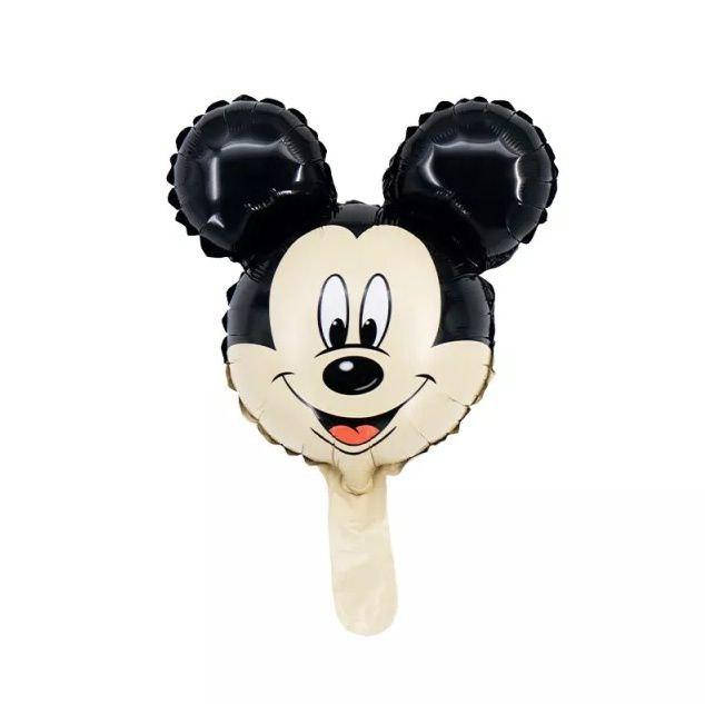 Фольгированный шар мини фигура голова Микки Маус 38х30см (15"), Разные цвета
Фольгированный шар мини фигура голова Микки Маус 38х30см (15"), Разные цвета