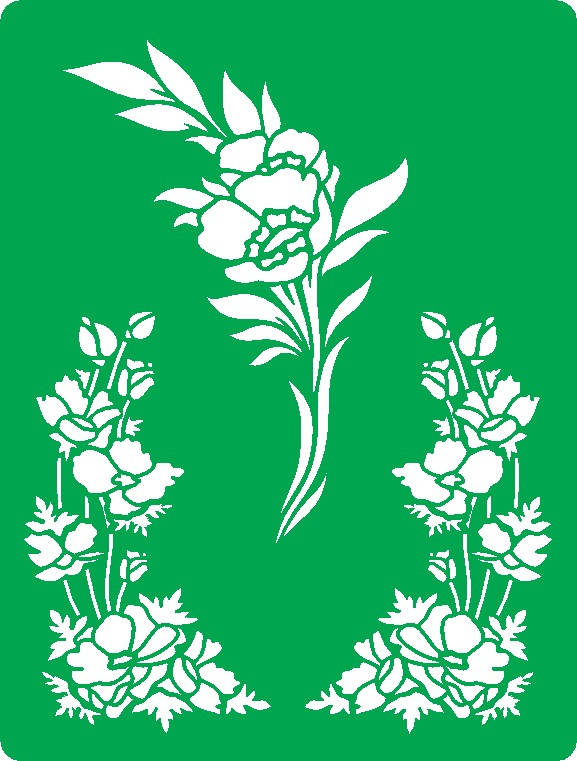 Трафарет самоклеящийся многоразовый ЦР_24, 15х20см 
Трафарет самоклеящийся многоразовый ЦР_24, 15х20см