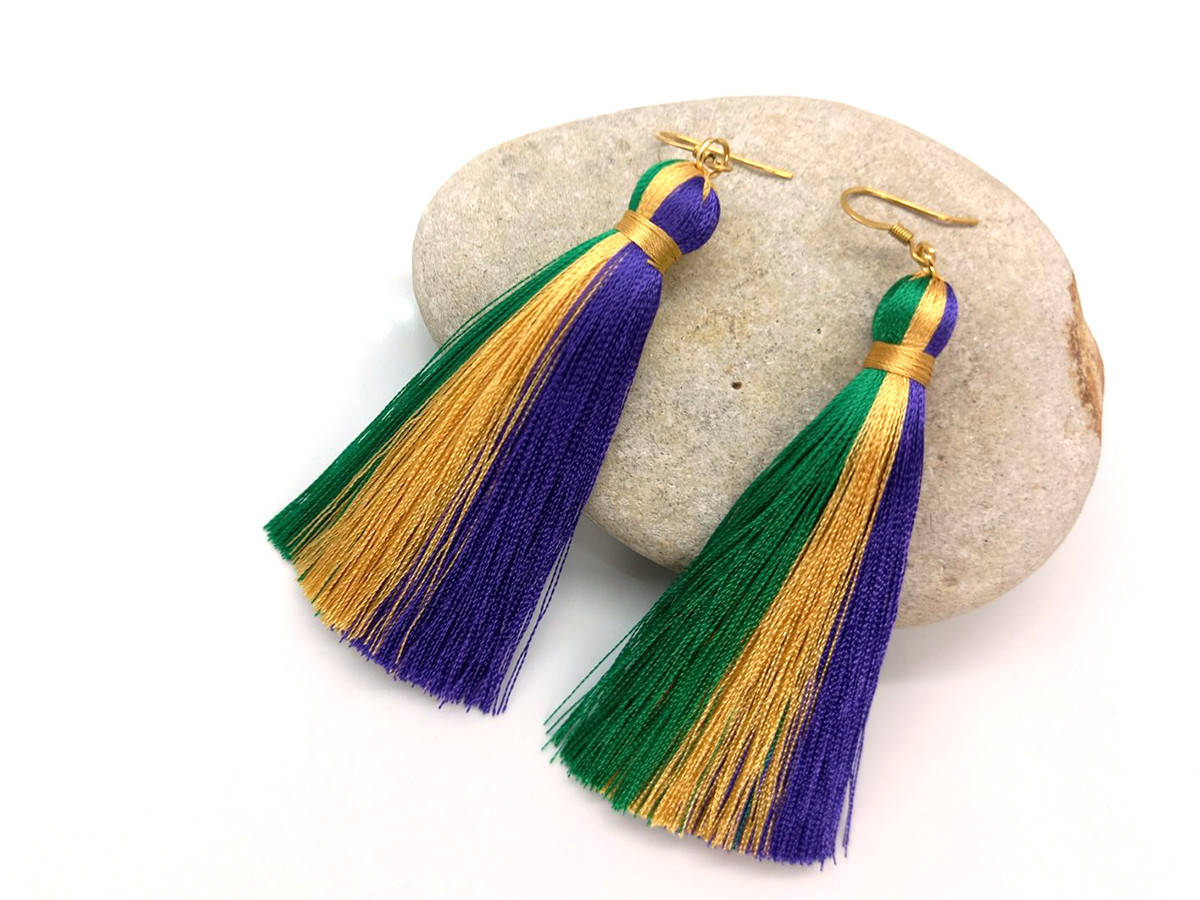 Серьги Кисточки Марди Гра
Серьги Кисточки Марди Гра