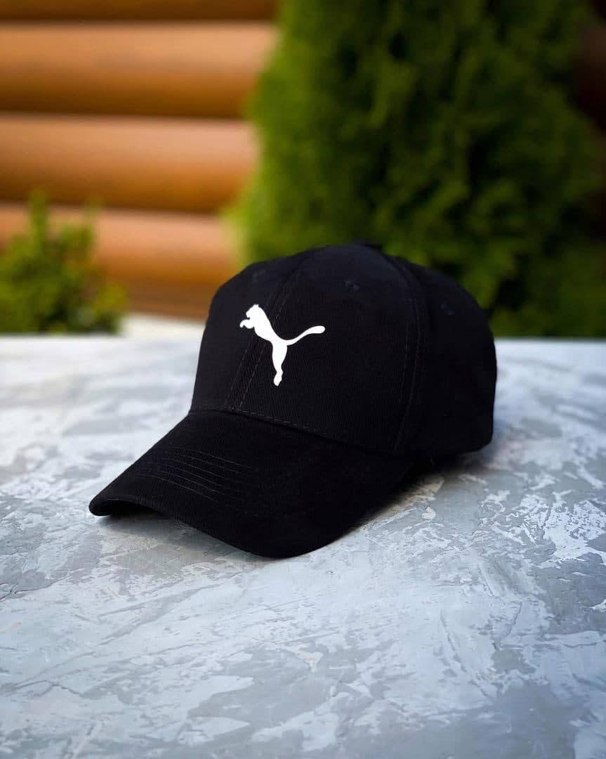 Черная кепка Puma Пума мужская женская бейсболка универсальная полиэстер Люкс Качество, Черный
Черная кепка Puma Пума мужская женская бейсболка универсальная полиэстер Люкс Качество, Черный