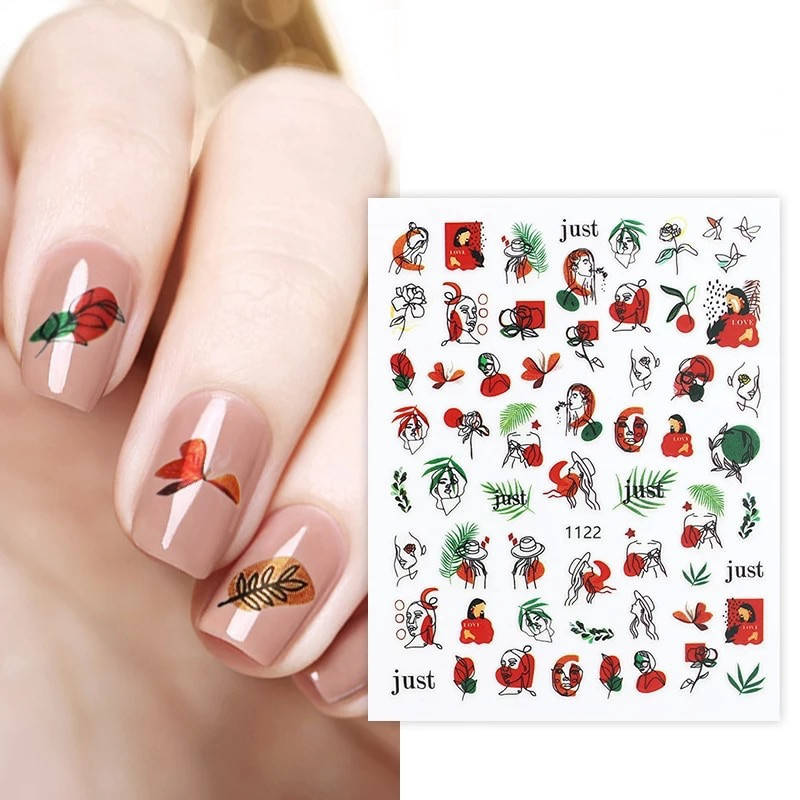 Наклейки для ногтей - 3D стикеры JOYFUL NAIL "Абстракция" для дизайна ногтей на клейкой основе №1122
Наклейки для ногтей - 3D стикеры JOYFUL NAIL "Абстракция" для дизайна ногтей на клейкой основе №1122