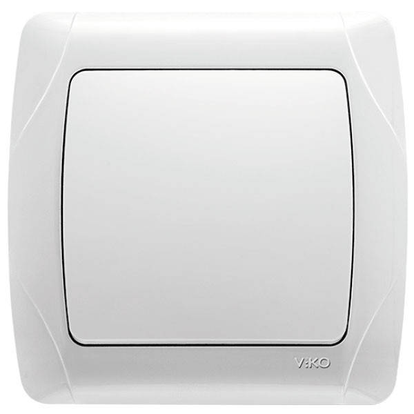 Вимикач одноклавішний VIKO Carmen білий
Вимикач одноклавішний VIKO Carmen білий