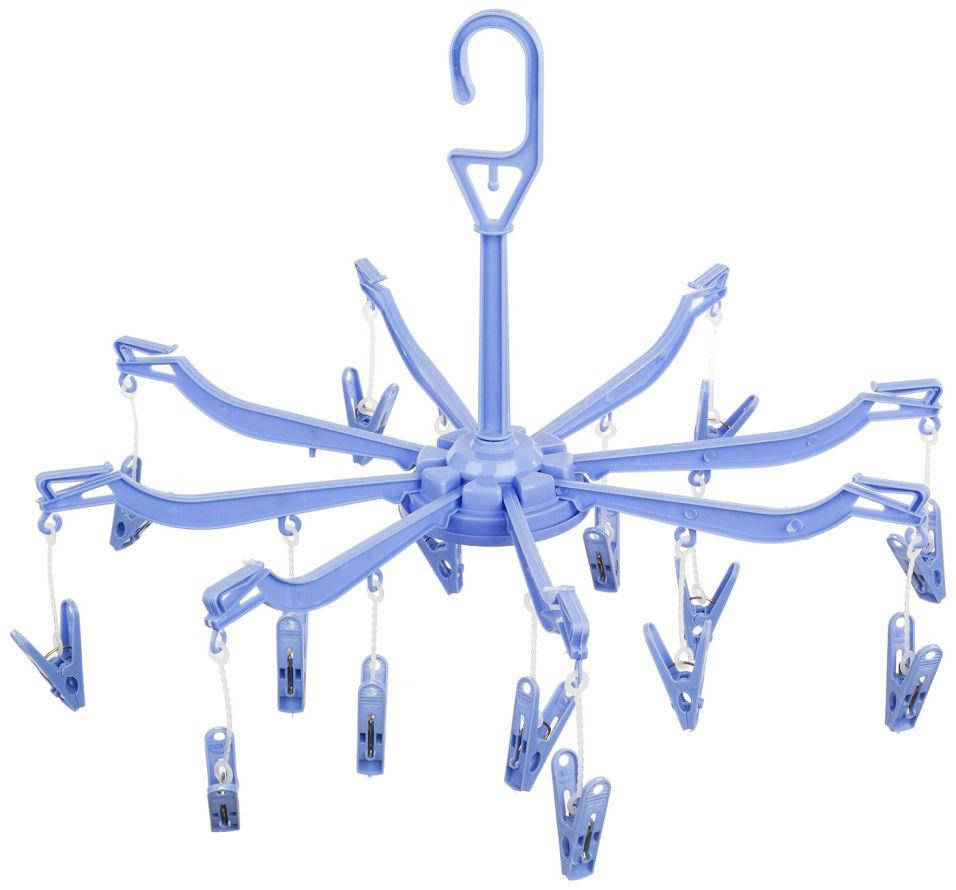 Вешалка с прищепками складная 40 см, Разные цвета
Вешалка с прищепками складная 40 см, Разные цвета