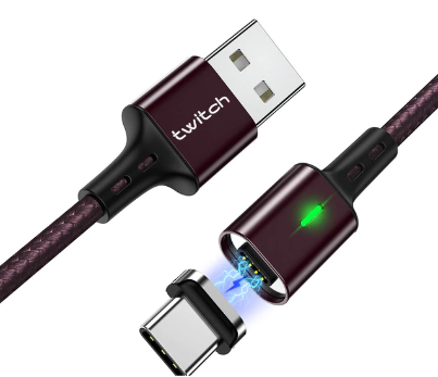 Кабель магнитный для зарядки телефона Twitch T03 USB Type-C Android 50см |3A| Красный Вишневый
Кабель магнитный для зарядки телефона Twitch T03 USB Type-C Android 50см |3A| Красный Вишневый