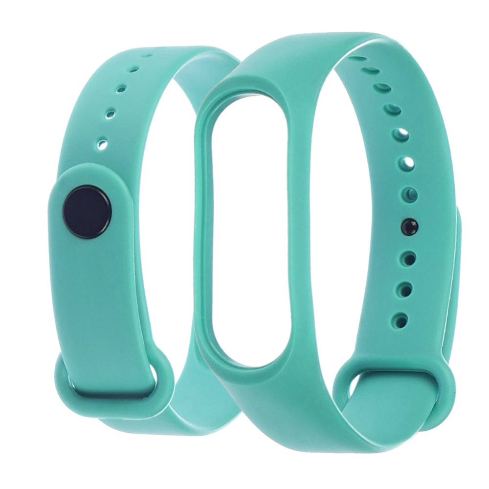 Ремешок силиконовый для Xiaomi Mi Band 3/ 4 бирюзовый 
Ремешок силиконовый для Xiaomi Mi Band 3/ 4 бирюзовый